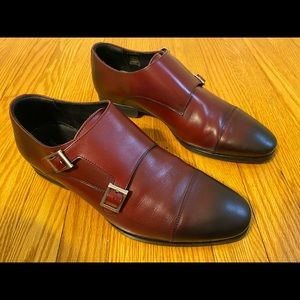 Wolf & Shepherd , Men Dress Shoes, Double Monk Strap